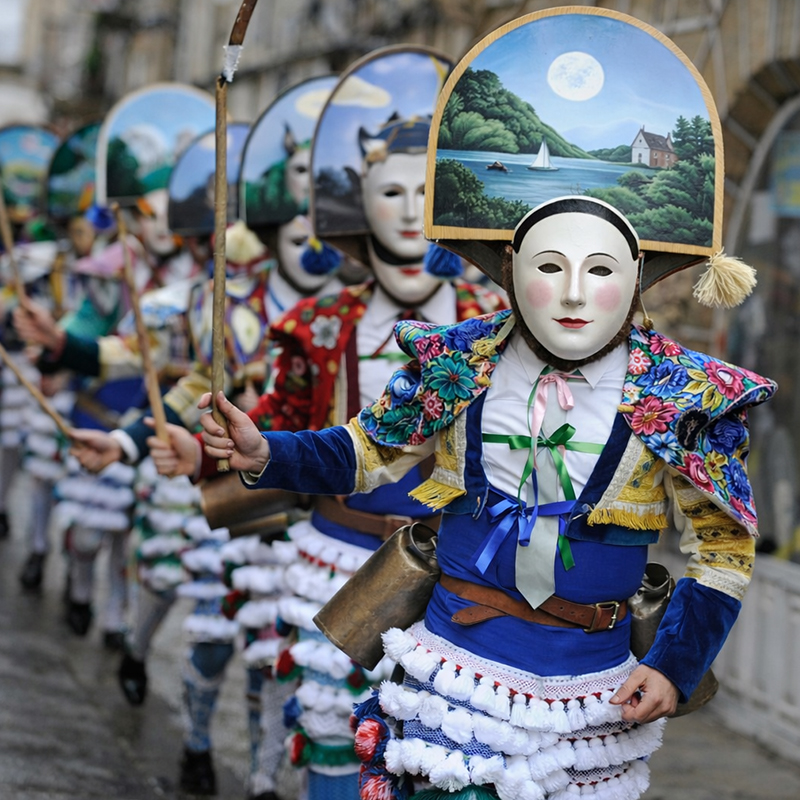 Carnavales ancestrales del noroeste: tradición, viaje y paradas imprescindibles