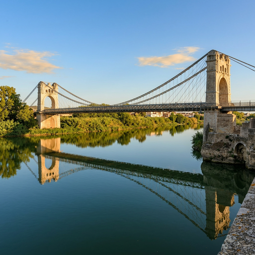 El Puente Colgante de Amposta